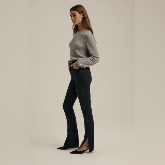 Valentina Denim - Favorite Daughter Valentina Jeans Black Boulder Wash size 29 high rise NWT